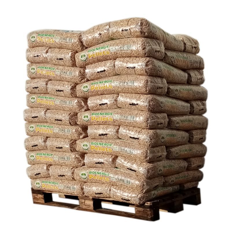 Pellet Combustick – Palette de 66 sacs de 15 kg